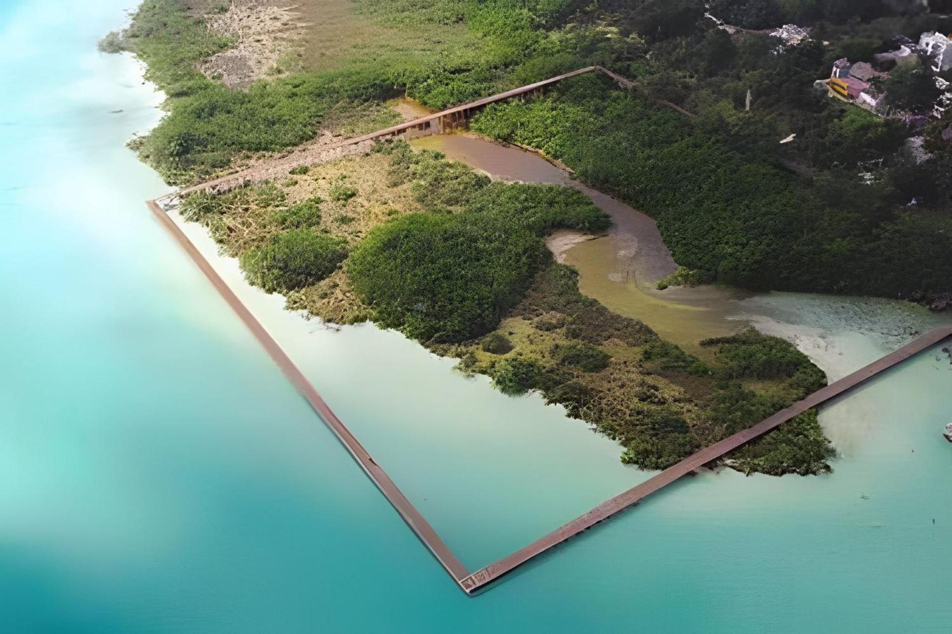 Appartamento Casa De Piedra - Departamentos Bacalar- Esterno foto